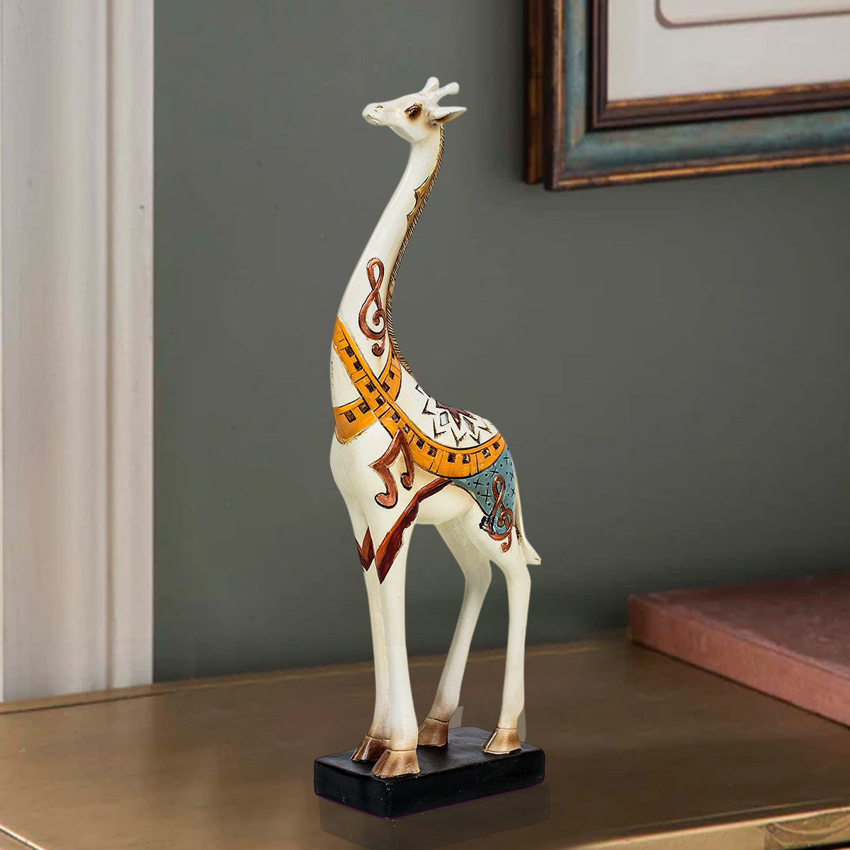 Serene Giraffe Decorative Table Decoration Showpiece