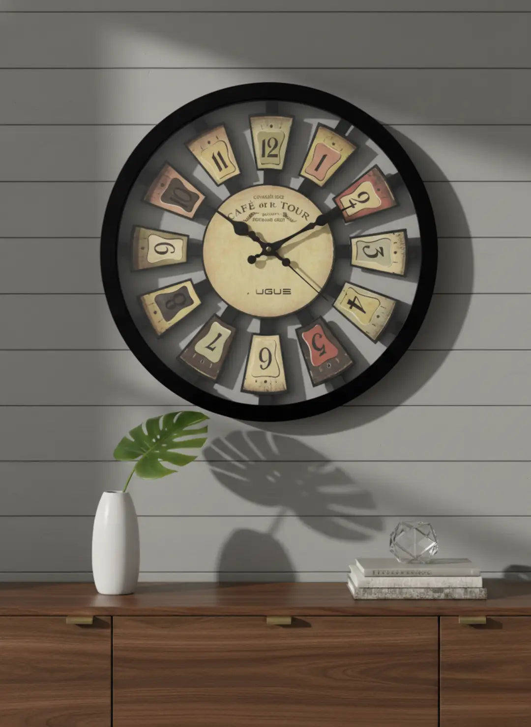 Retro European Wall Clock for Living Room
