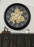 Modern Luxury Moving Gear Wall Clock