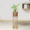 Dripping Luxury Metal Rose Gold Finish - Medium Size Planter
