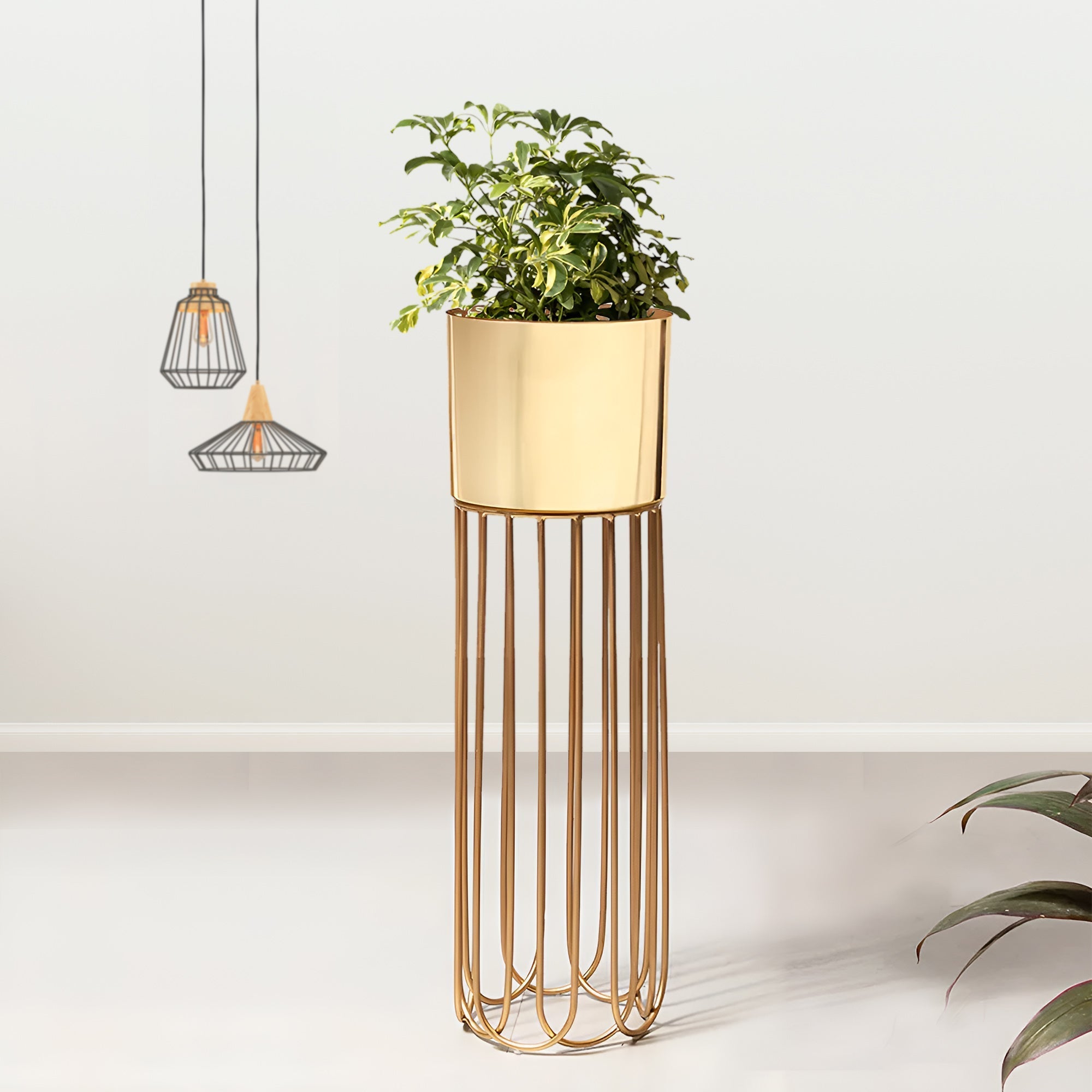 Artisan Arboretum Golden Finish - Large Size Planter