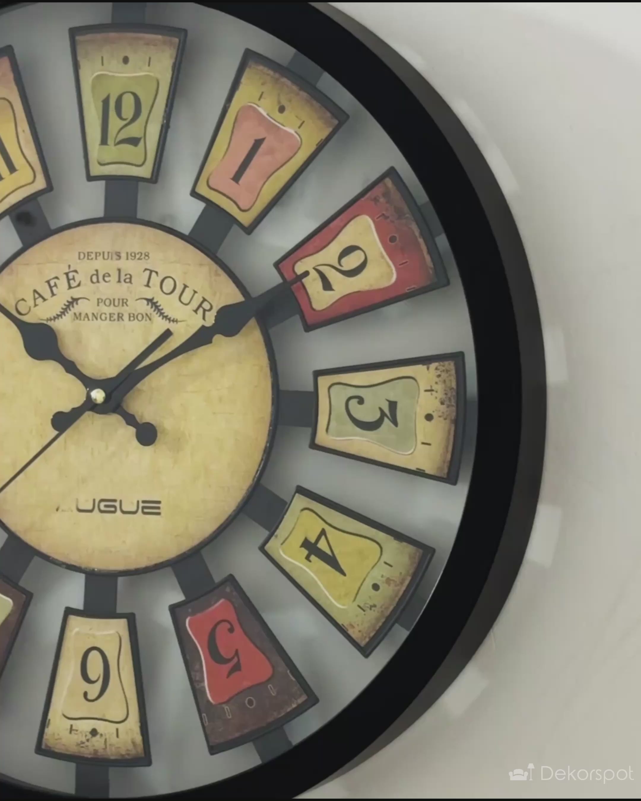 Casino Royal Luxury Designer Watches Wall Clock For Living Room With Moving Gear Mechanism Buy Wall Clock Online