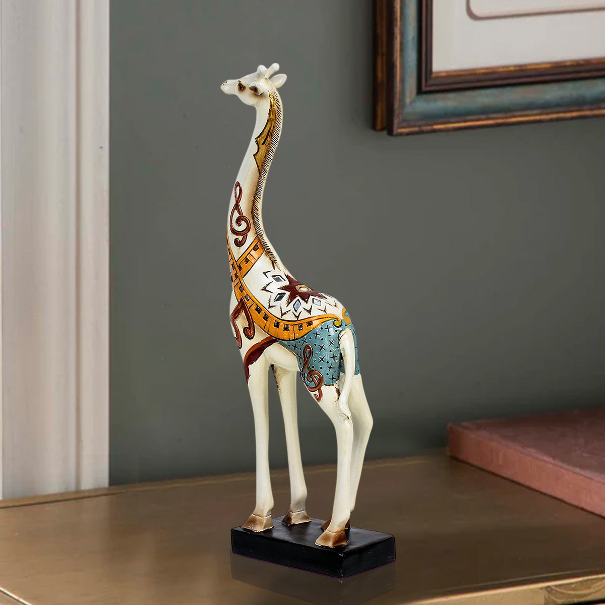 Serene Giraffe Decorative Table Decoration Showpiece